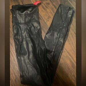 SPANX feaux leather leggings